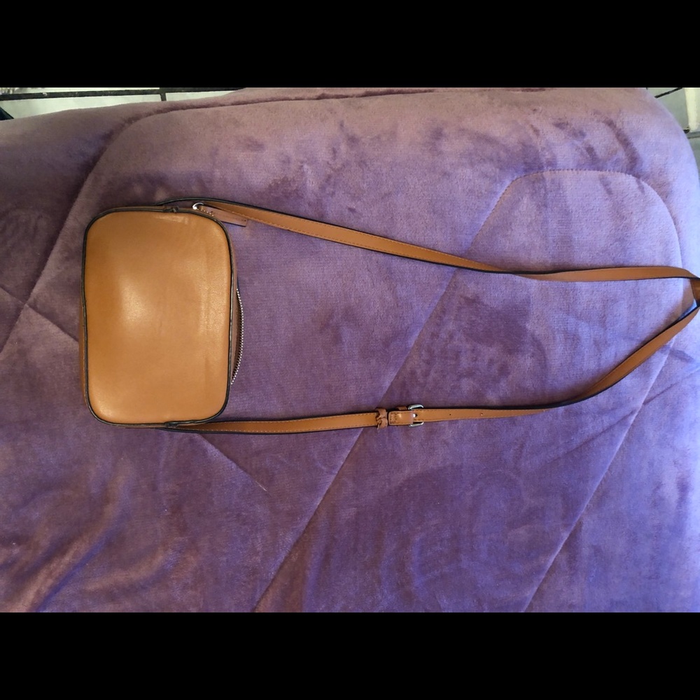 Brown crossbody bag